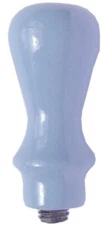 Light Blue Painted Wood Wax Seal Stamp Handle, fits all our engraved heads!