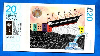 Bristol Pound - £20 Third Issue 2018 NOTE UNC - Must For Collectors - Image 1 of 2