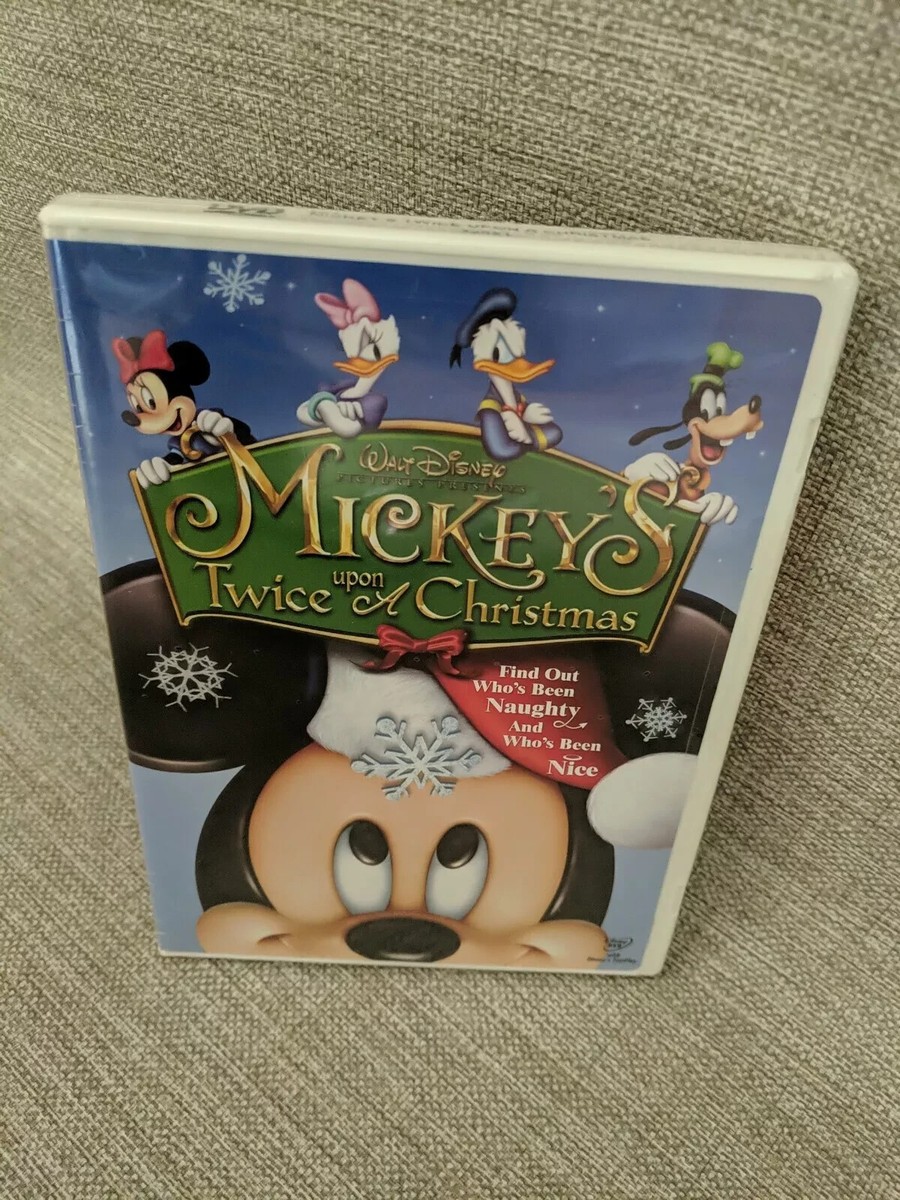 Walt Disney - Mickeys Twice Upon A Christmas (DVD, 2004) Brand New