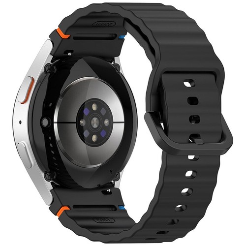Wave Pattern Line Silicone Strap Bracelet Belt for Samsung Galaxy Watch 7 - Picture 26 of 84
