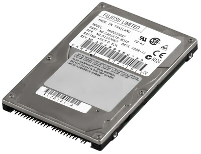 FESTPLATTE FUJITSU LIMITED MHD2032AT 3.25GB 4000U/min 512KB ATA IDE 2.5'' Zoll