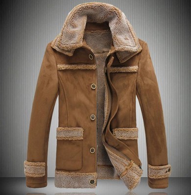 suede and wool jacket