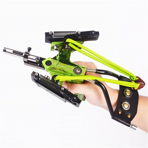 Laser Slingshot G5 Hunting Accessories Fishing Slingshot Shooting Catapult Bow - Picture 5 of 24