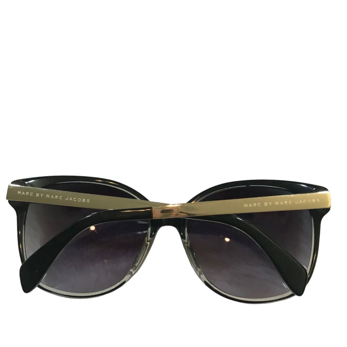 MARC BY MARC JACOBS BLACK SUNGLASSES MMJ 464/S ROUND OVAL MARC BY MARC JACOBS BLACK SUNGLASSES MMJ 464/S ROUND OVAL