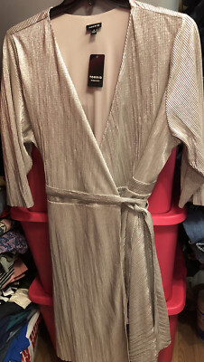 torrid silver dress Plus Size - Glitter Flutter Sleeve Maxi Dress