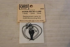 HO Scale GRS Microliting, Super Micro Lamp, Clear, #908 BNOS