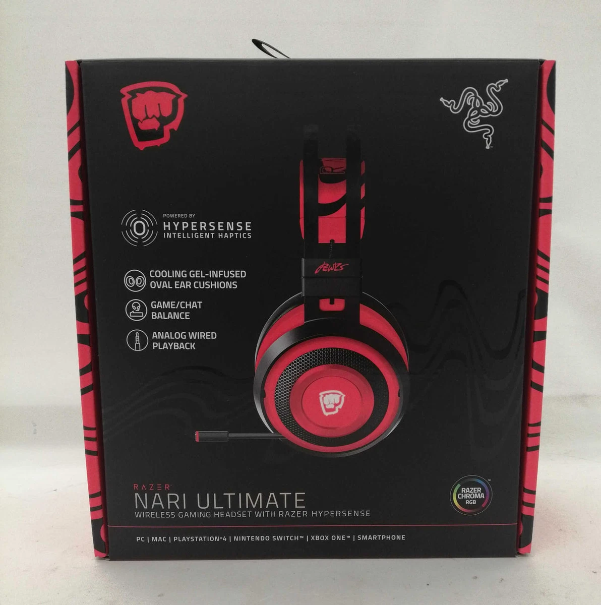 Razer Nari Ultimate Pewdiepie Limited Edition Headset