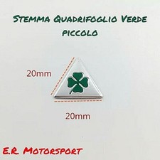 Stemma Logo QUADRIFOGLIO VERDE Alfa Romeo
