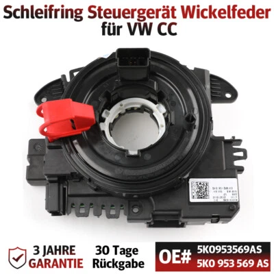 OEM 5K0953549AS Schleifring Steuergerät Wickelfeder Für VW CC Passat B7 Tiguan - Bild 1 von 4