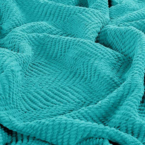 Boho Knitted Throw Blanket – Tweed Texture, Tassels, Lightweight Couch Bed Decor - Picture 66 of 337