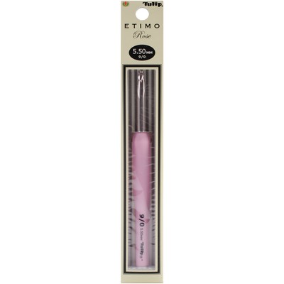 Tulip Needle Company Tulip Etimo Rose Crochet Hook-Size 9/5.5mm