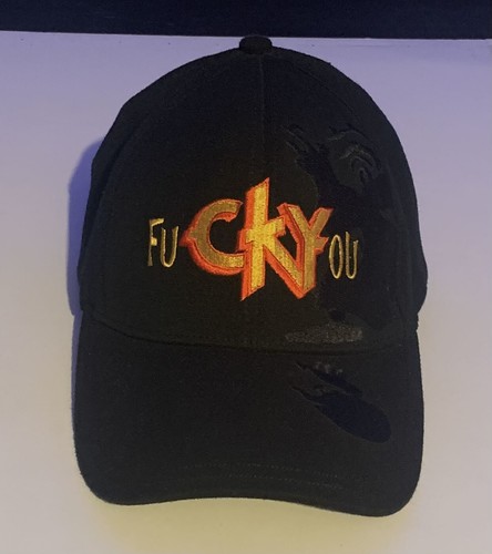 CKY f*CKYou Fitted Hat Cap 2005 Y2K Vintage Band Rare Punk Skating Bam Margera