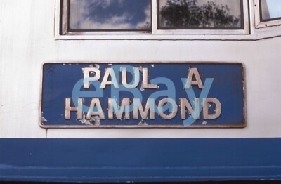 35 mm Eisenbahn-Dia 59004 Paul A Hammond Name Copyright an Käufer