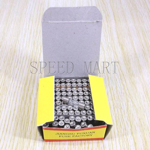 100 piezas fusible de tubo de vidrio de soplado rápido 6 mm x 30 mm 6x30 250 V 10A - Imagen 4 de 5
