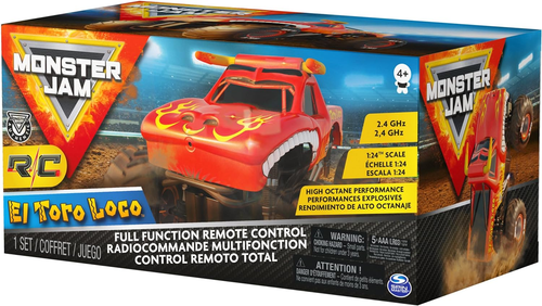 Monster Jam, Official El Toro Loco Remote Control Monster Truck for Boys and Gir - Picture 6 of 12