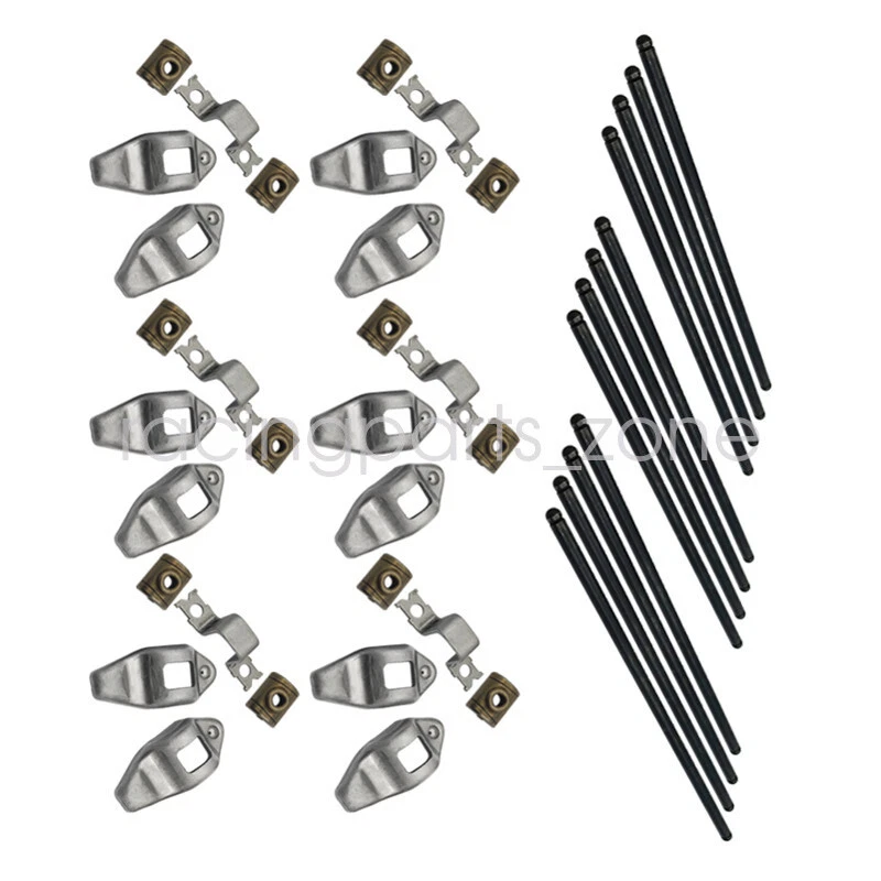 Pushrods & Rocker Arms For 1987-2006 Jeep Wrangler TJ Grand Cherokee 242ci 4.0L Foto 3 de 4