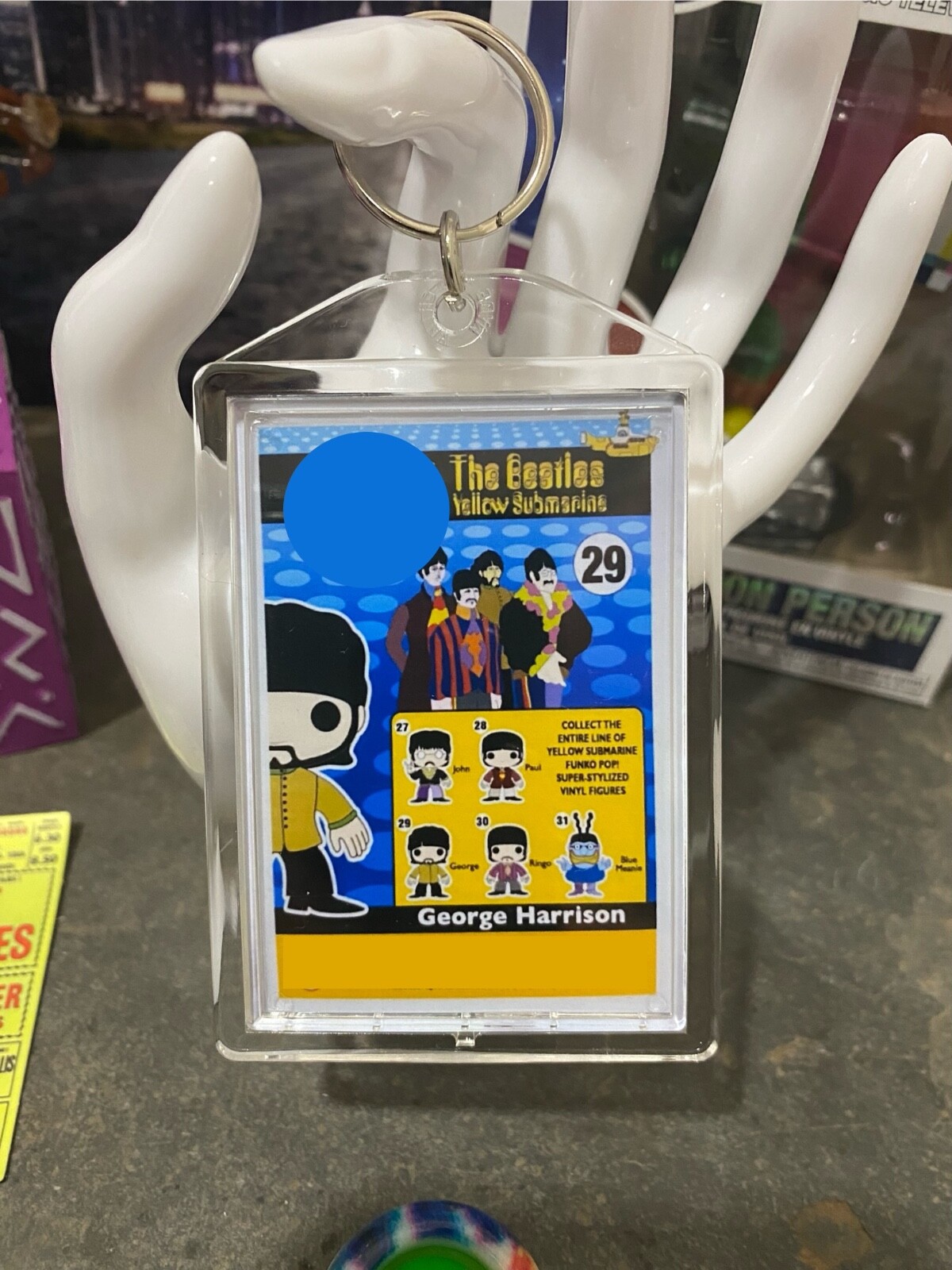 The Beatles ACTION Figure keychains - CHOOSE 1 or more - Perfect GIFT for fans