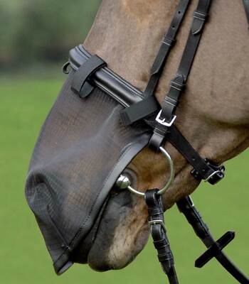 Nüsternschutz Fliegen Nasenschutz Waldhausen schwarz Pony VB WB - H&H Celle