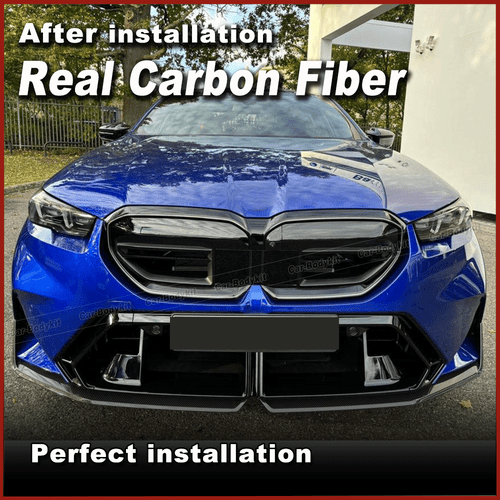 DRY Carbon Frontlippe Schwert Diffusor Frontspoiler für BMW 5er M5 G90 2024-2025 - Picture 4 of 16