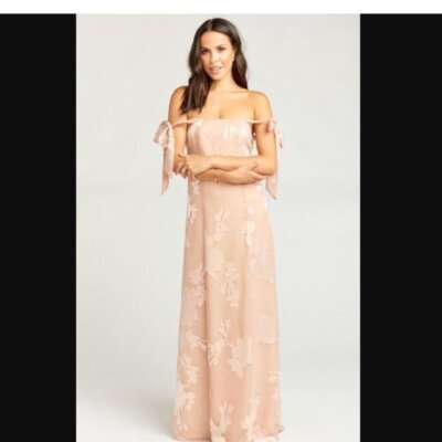 Show Me Your Mumu NEW Womens Size XXS Pink Jenn Maxi Dress | Floral
