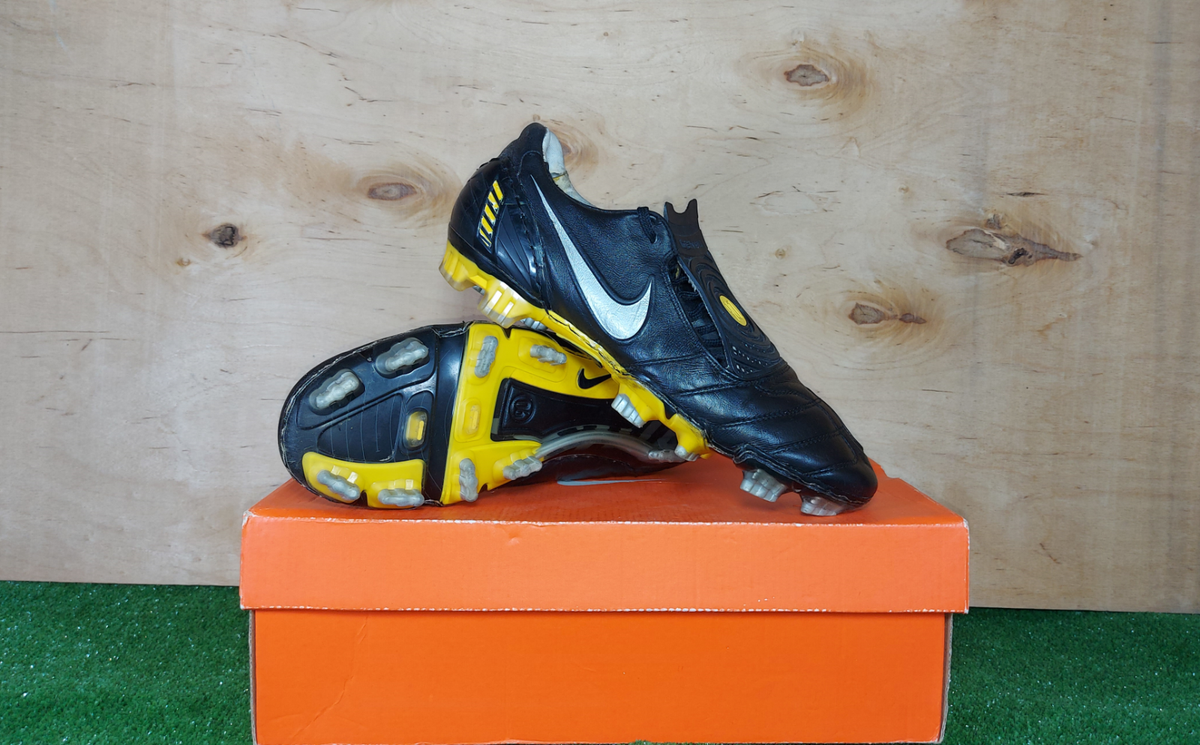 Nike Total 90 Laser II FG Laether 318814-007 boots Cleats mens
