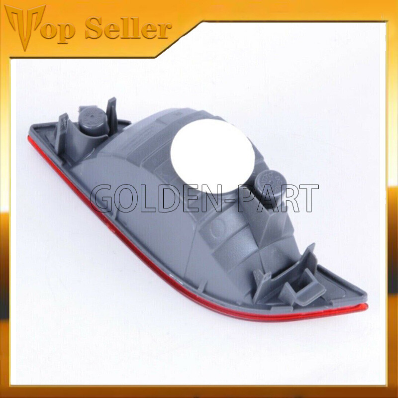 For Jeep Compass 20172021 Red Rear Reflector Housing Fog Light Cover