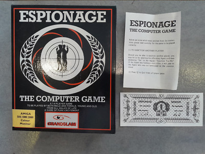 Espionage - The Computer Game (Amiga)  Grandslam 1988