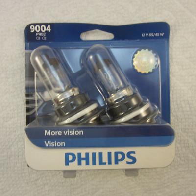 Philips More Vision 9004PRB2 65/45W Headlight Bulbs 2 Pack.