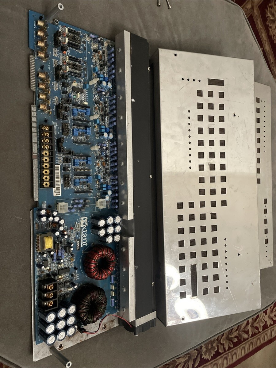 Xtant X604 4チャンネルアンプ Xtant X604 repair help | diyAudio