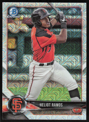2018 Bowman Chrome Mega Box #BCP143 Heliot Ramos   - FREE SHIPPING