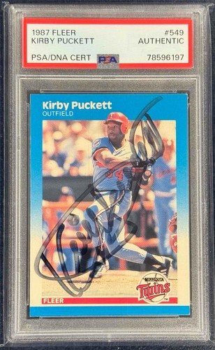 1987 Kirby Puckett #549