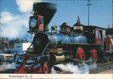 Railroad Locomotive Don Nelson Sacramento, California CA Genoa/Jupiter No. 12