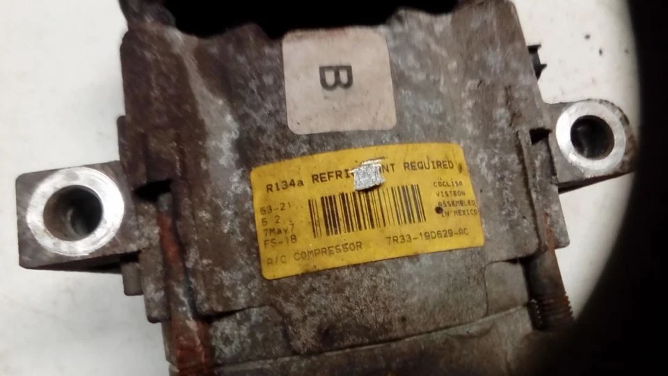 Compresor de aire acondicionado SOHC 2007 2008 2009 2010 Ford Mustang V6 Foto 2 de 4