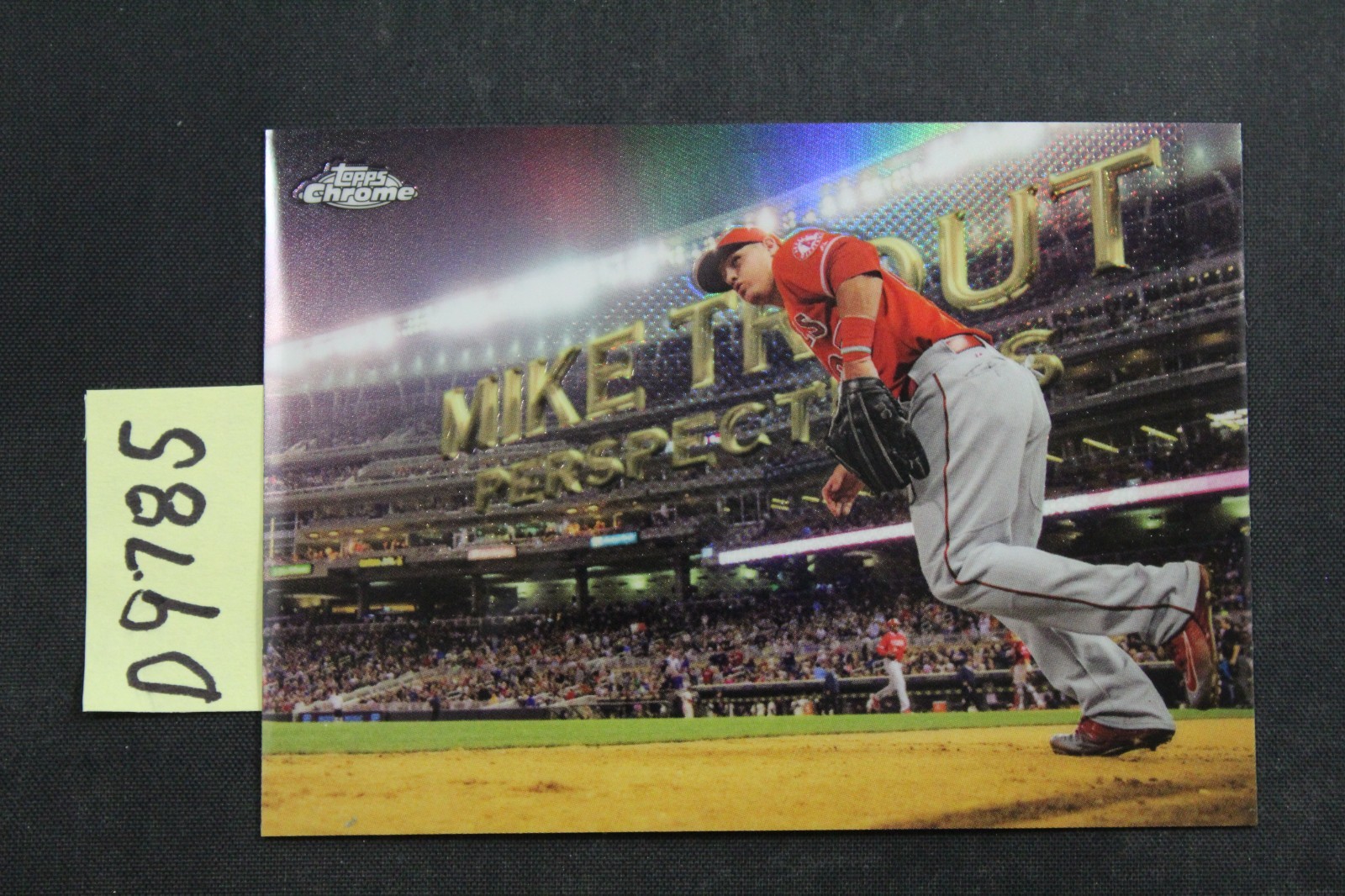 2016 Topps Chrome Refractor - Mike Trout- Perspectives #PC-16 (D9785