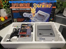🙇🏻 BOXED SUPER NINTENDO SNES CONSOLE EXCELLENT CONDITION CIB WORKING 🙇🏻