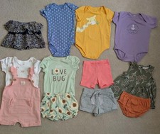 Carter's, Garanimals,  Miscellaneous Girls Clothing Lot 12 Pieces Size 12Months