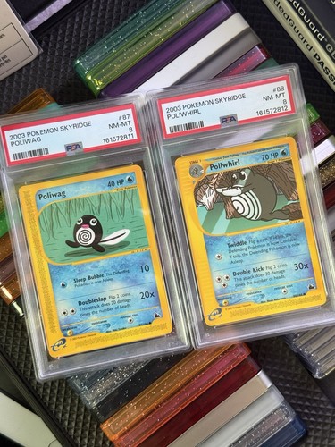 Poliwag graded PSA 8 for sale on eBay