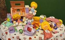 23 Pieces Vtg Fisher Price Smooshees Accessories Judy Jupiter Shelley Turtle