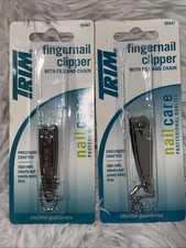 Trim Nail Clipper Original Blister Pack of 2 Pcs Trim fingernail clipper w/file