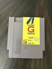 Nintendo NES Game Only Low G Man The Low Gravity Man LowGMan