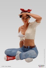 Lillie Roadrunner resin figurine - Pin-Up collection - Made in France by ATTAK