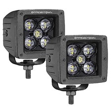 LED Cubes, 2PCS 3 Inch 100W CREE LED Pods Off Road Driving Spot Beam White