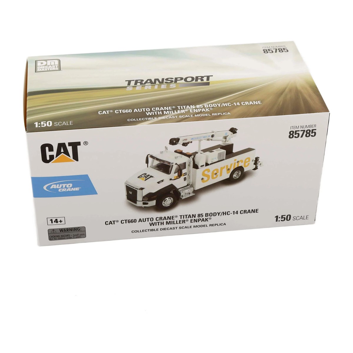 1:50 Cat Caterpillar CT660 Auto-Crane Titan 85 Body Truck w