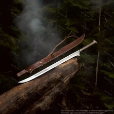 Handmade Thranduil Sword of Elven King Battle w Sheath LOTR Christmas Gift Him
