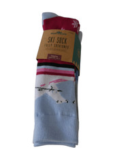 Northeast Outfitters 2-Pairs Youth Cozy Cabin SKI Socks Fully Cushioned 13K-4