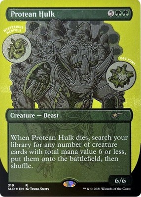 Protean Hulk (Foil Etched) [SLD] NM Foil MTG Magic the Gathering