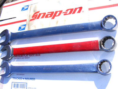 snap on combination wrench set large add on