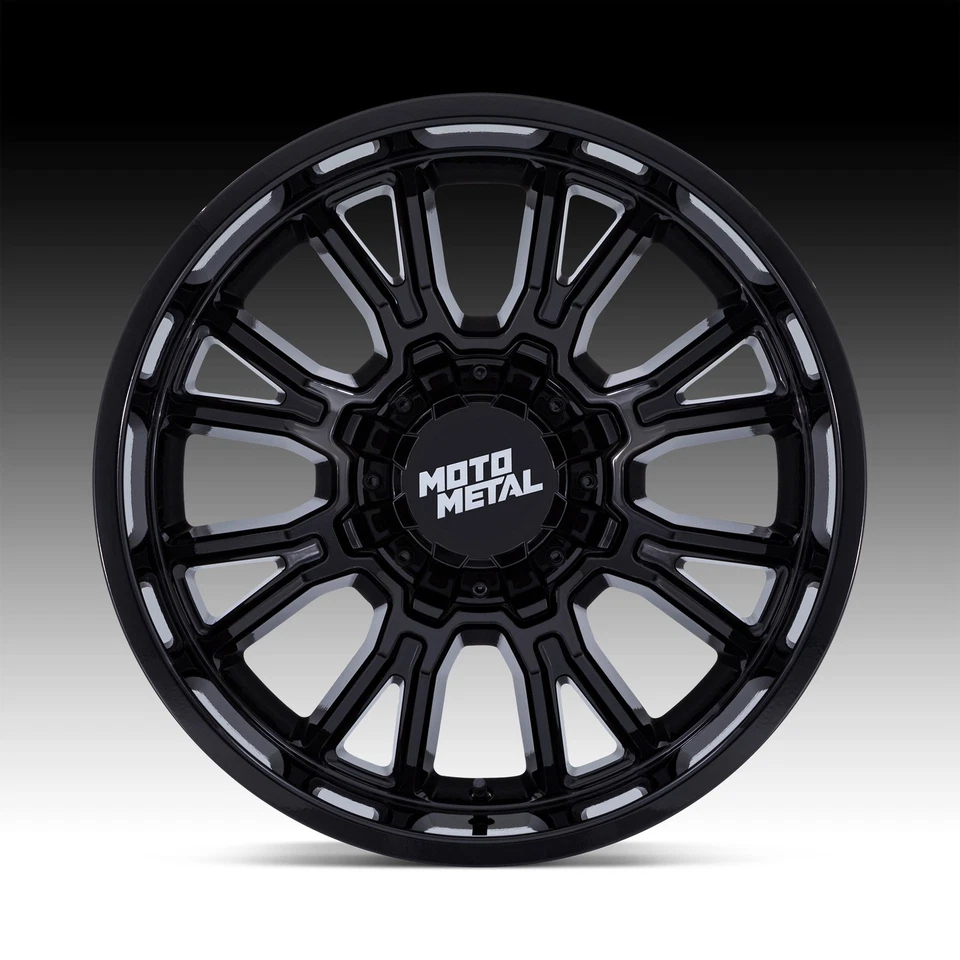Moto Metal MO810 Legacy Gloss Black 17x9 6x135 / 6x5.5 1mm (MO810BX17906701) - Image 3 of 3