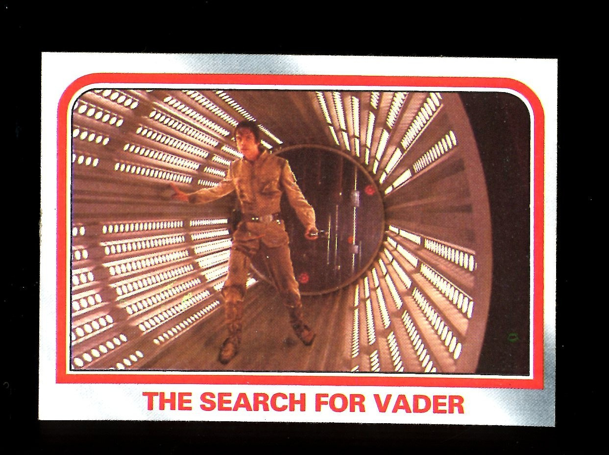 The Search for Vader #102 1980 Star Wars: Empire Strikes Back trading card — raw and PSA graded price guide