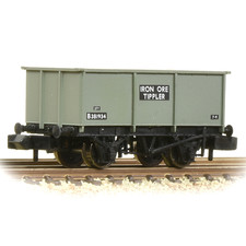 Graham Farish 377-275C BR 27T Steel Tippler BR Grey Early Iron Ore N Gauge